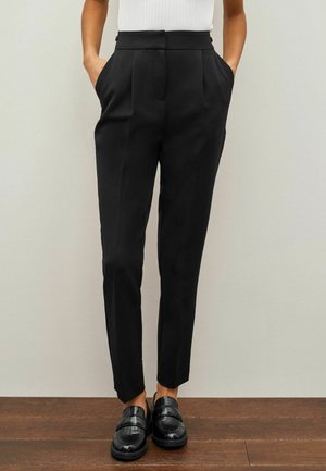 TAILORED HOURGLASS SLIM PETITE - Pantaloni - black