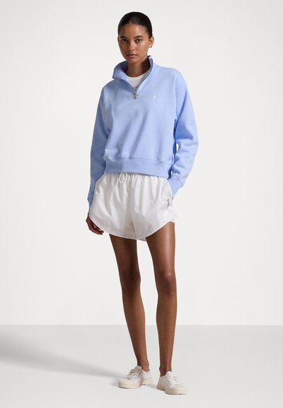 Polo Ralph Lauren FLEECE QUARTER ZIP - Bluză de molton - office blue