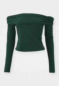 HOLLY OFF SHOULDER  - Topper langermet - forest green