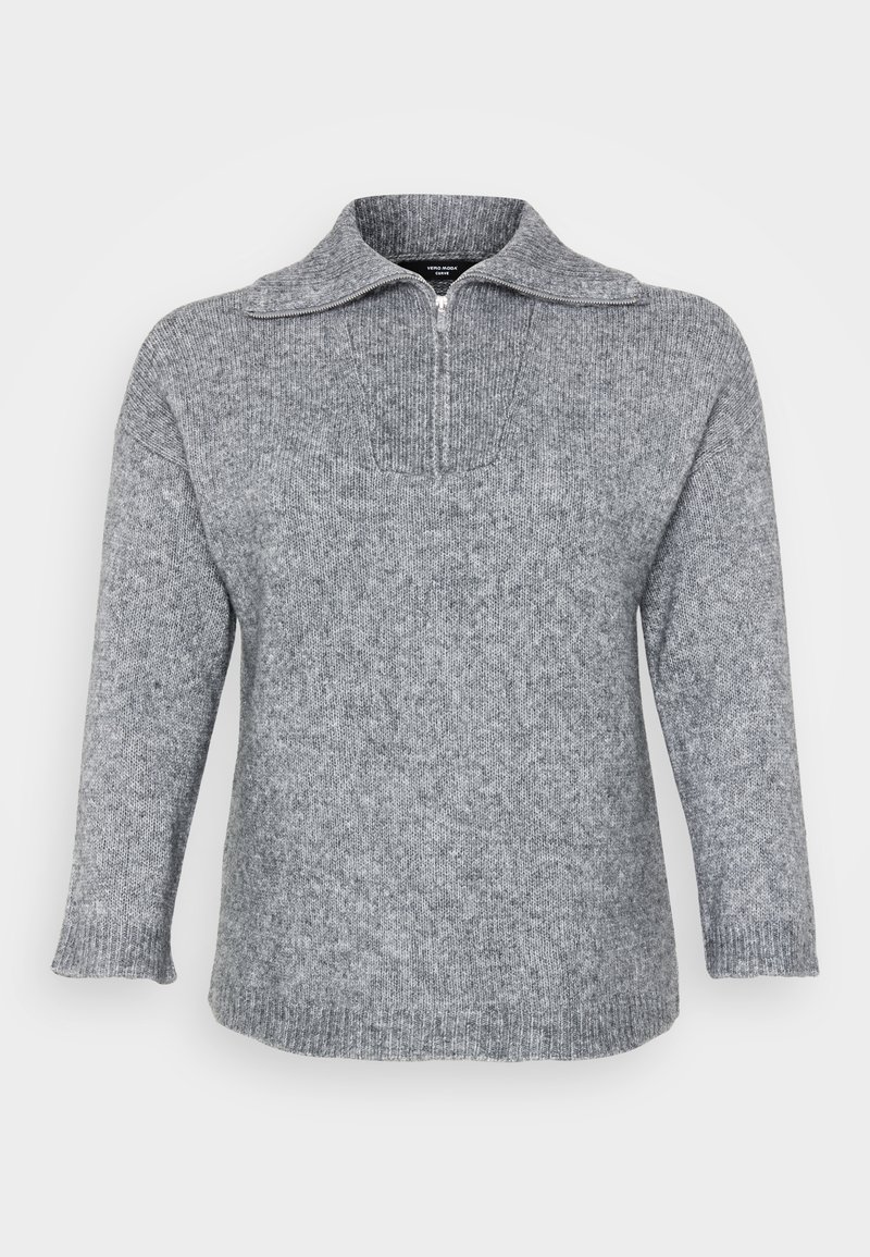 Vero Moda Curve Trui grijs gemêleerd