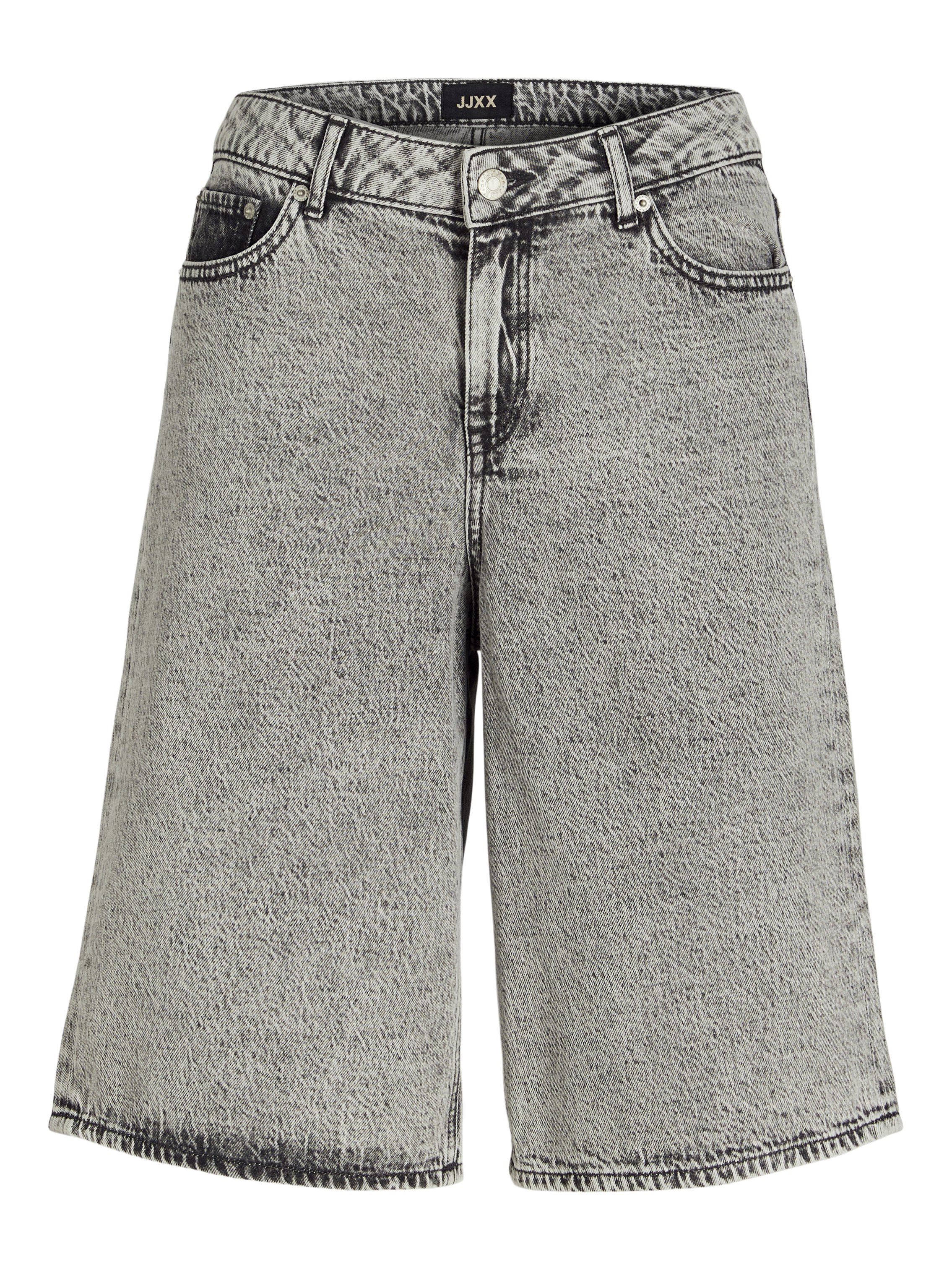 パンツ S garter denim shorts lightgray M Light Grey Denim Shorts by Daily 7