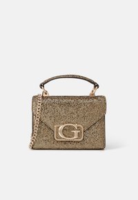 Guess ZALINA MINI TOP HANDLE FLAP - Borsa a mano - gold