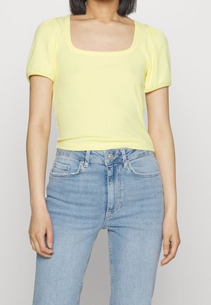 T-shirt basic - yellow