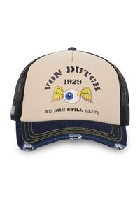 Von Dutch TRUCKER AVEC EFFET BAMBOU ET DEVANT CREW - Gorra - noir