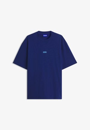HUGO, NALONO - T-shirt con stampa - navy