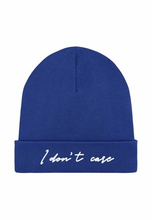I DONT CARE EMBROIDERY UNISEX CLASSIC - Muts - blue