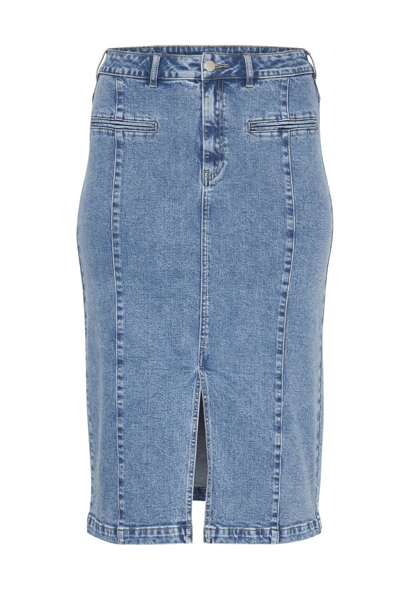 Kaffe Curve Jeansrok blauw denim/bluedenim