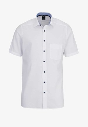 LUXOR MODERN FIT HALBARM HAIFISCHKRAGEN - Shirt - weiß