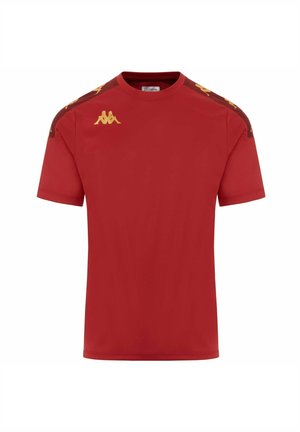 Camiseta estampada - red red dk dahlia