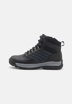 Josef Seibel New Anvers 35 - Stivaletti Uomo In Pelle, Larghezza K (Extra Large), Plantare Intercambiabile - Marroni