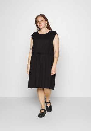 VIATHENA WAIST  - Vestido de malha - black