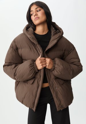 Winterjacke - dark brown
