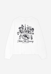 Kaotiko TASTE THE LUXURY UNISEX - Ikdienas džemperis - white