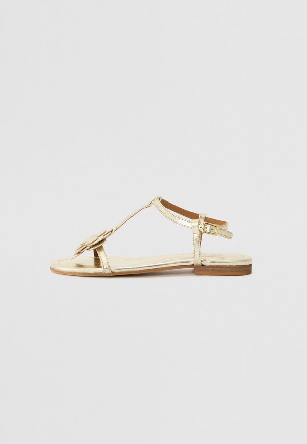 Riemensandalette - gold