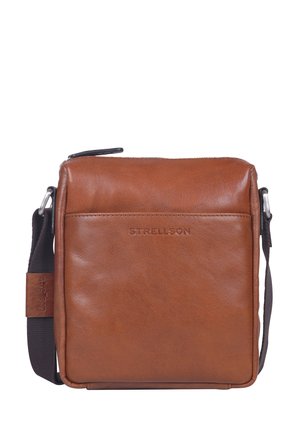 KENLEY OLBIN  - Taška s příčným popruhem - cognac