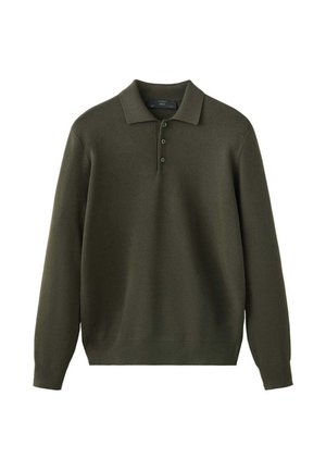 Mango, ADULT - Polo - dark green