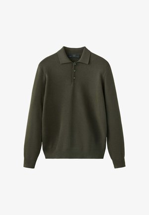 Mango, ADULT - Polo - dark green