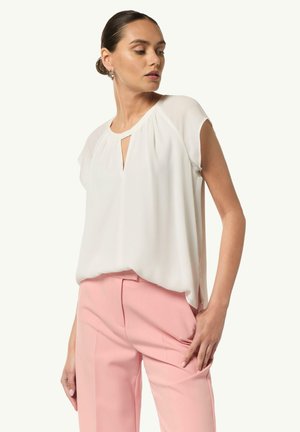 comma Bluse - weiß