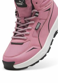 Puma EVOLVE TRAIL  - Magas szárú sneakerek - mauved out black silver