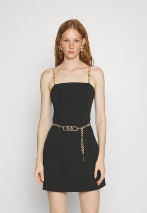 BUSTIER MINI DRESS - Cocktailkjole - black