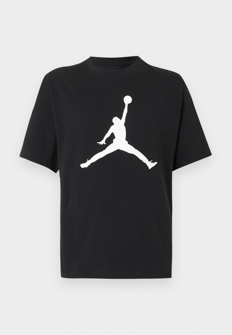 Jordan JUMPMAN CREW - Nyomott mintás póló - black/white/fekete - Zalando.hu