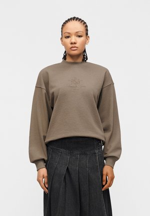 JXTHORA CREW - Sweatshirt - taupe