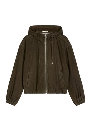 Marc O'Polo, Lederjacke - mossy earth