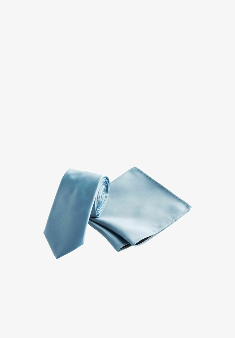 Next SET-REGULAR FIT - Pocket square - steel blue