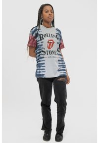 Paradiso Clothing ROLLING STONES SATISFACTION DYE - Print T-shirt - grey