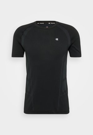 Champion TECHNICAL SEAMLESS CREWNECK - Camiseta deportiva - black