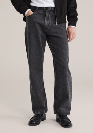 BLUE RIDGE - Avar lõikega teksad - black