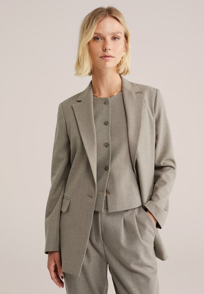 Langer Blazer Aus Cord Street One Damen Langer Cord-Blazer - Elegante Jacke Für Business & Freizeit Street One Blazer