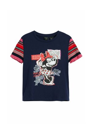 MINNIE MOUSE  - T-shirt med print - blue