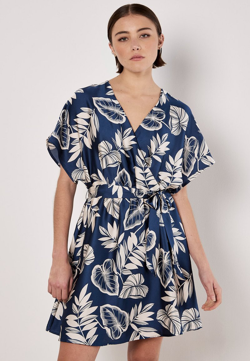 Apricot Vardagsklänning - navy