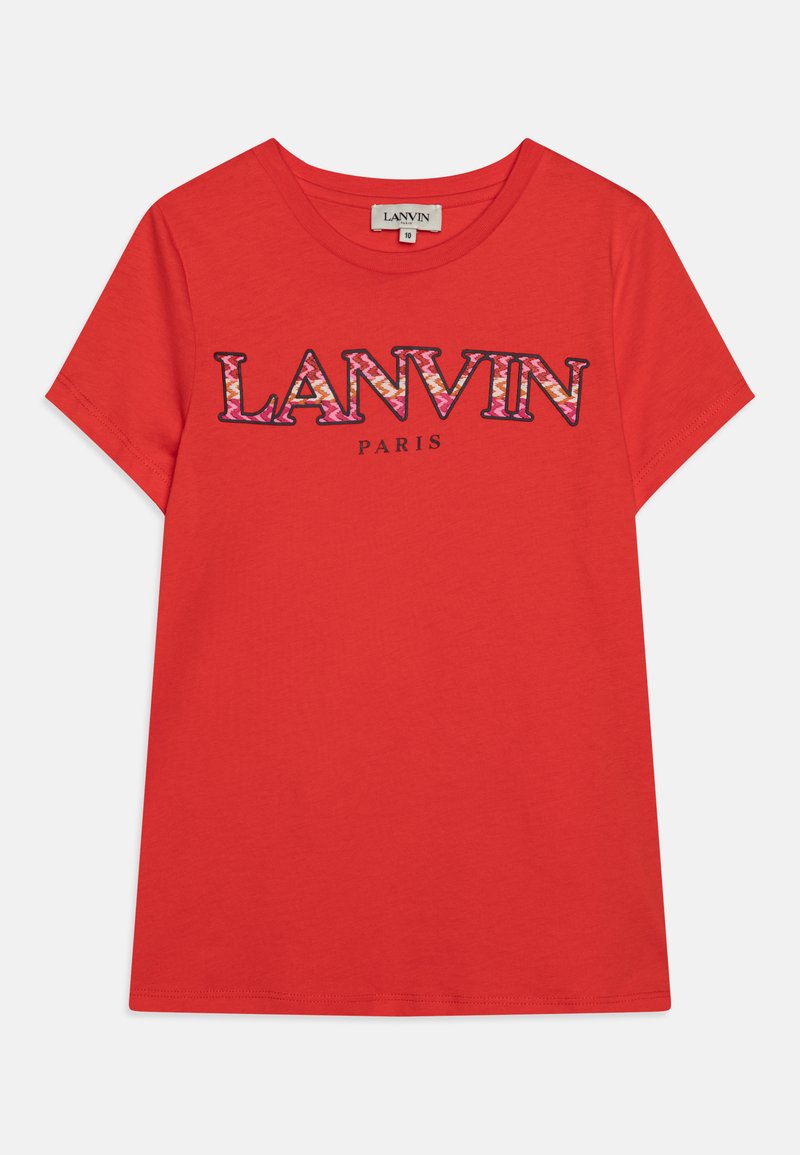 LANVIN T-shirt print rood
