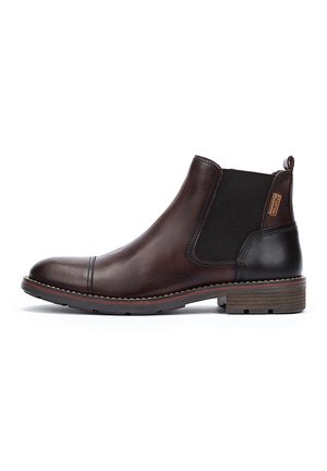 YORK - Classic ankle boots - dark brown