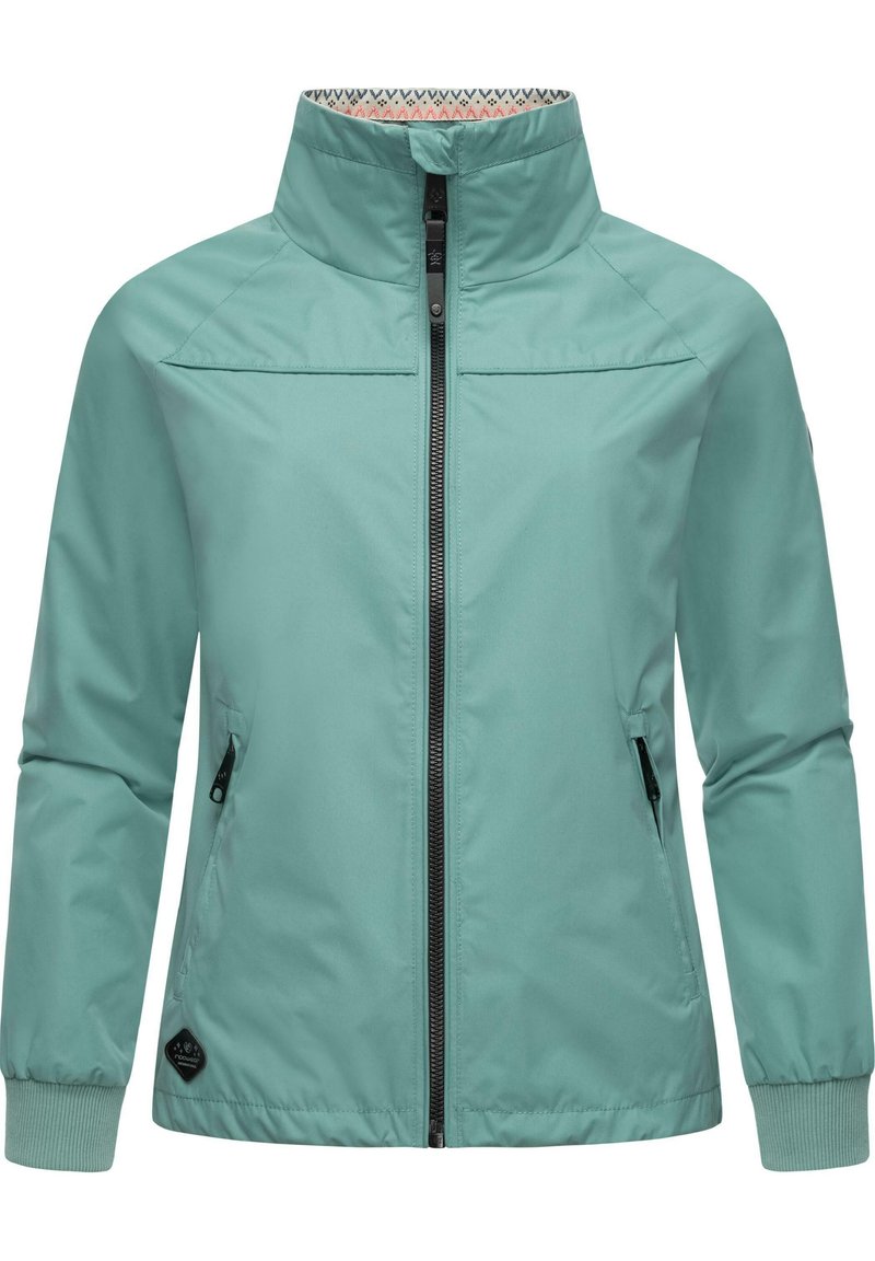 Ragwear APOLA Regenjacke Wasserabweisende Jacke Petrol Melange Ragwear APOLA Regenjacke Wasserabweisende Jacke Petrol Melange