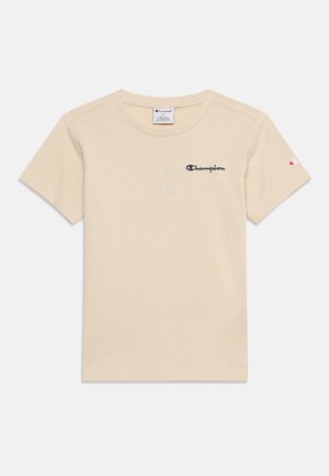 Champion, ICONS CONTRAST CREWNECK - Βασικό μπλουζάκι - fog