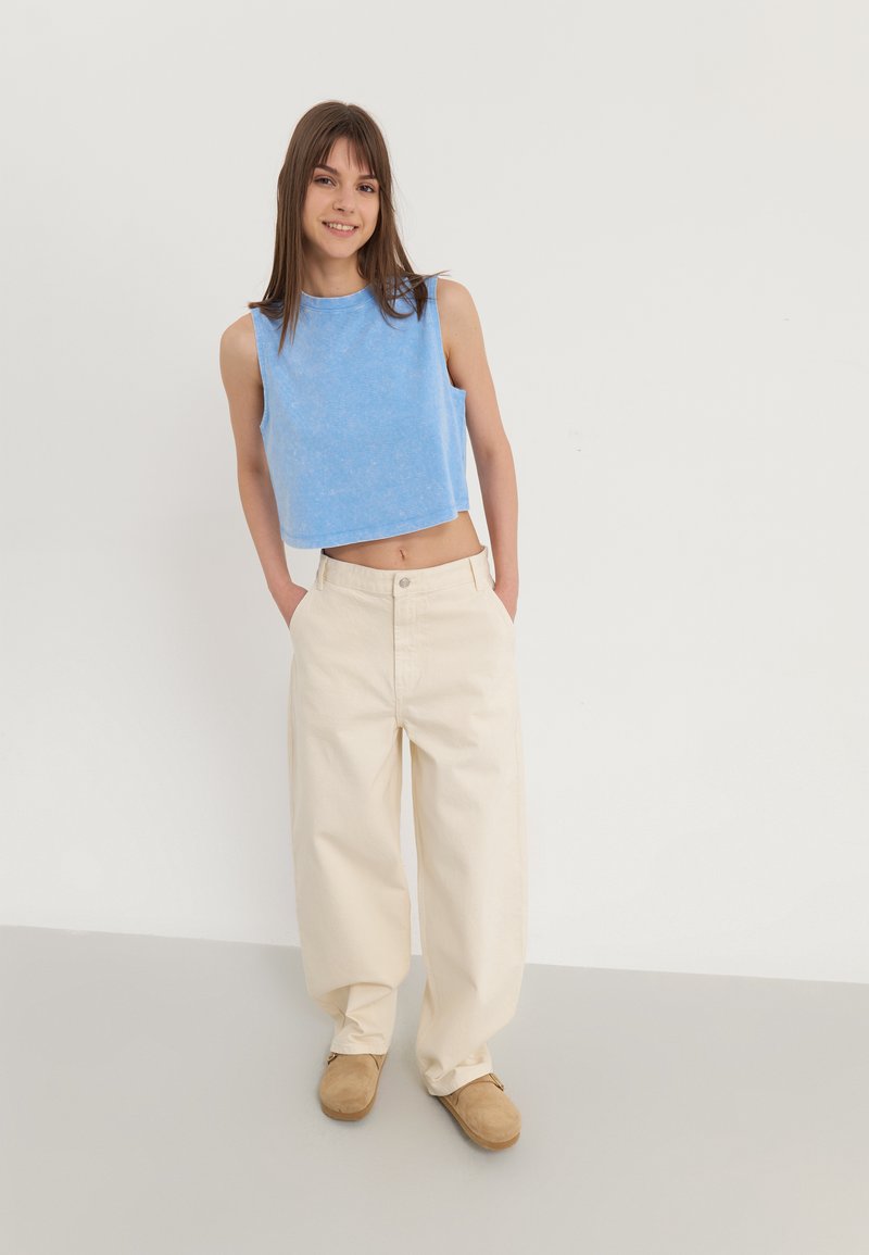 Even&Odd by Zalando - 2 PACK - Top - light blue/black, Extindeți