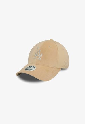 New Era 9FORTY VELOUR DIAMANTE LA DODGERS - Gorra - beige