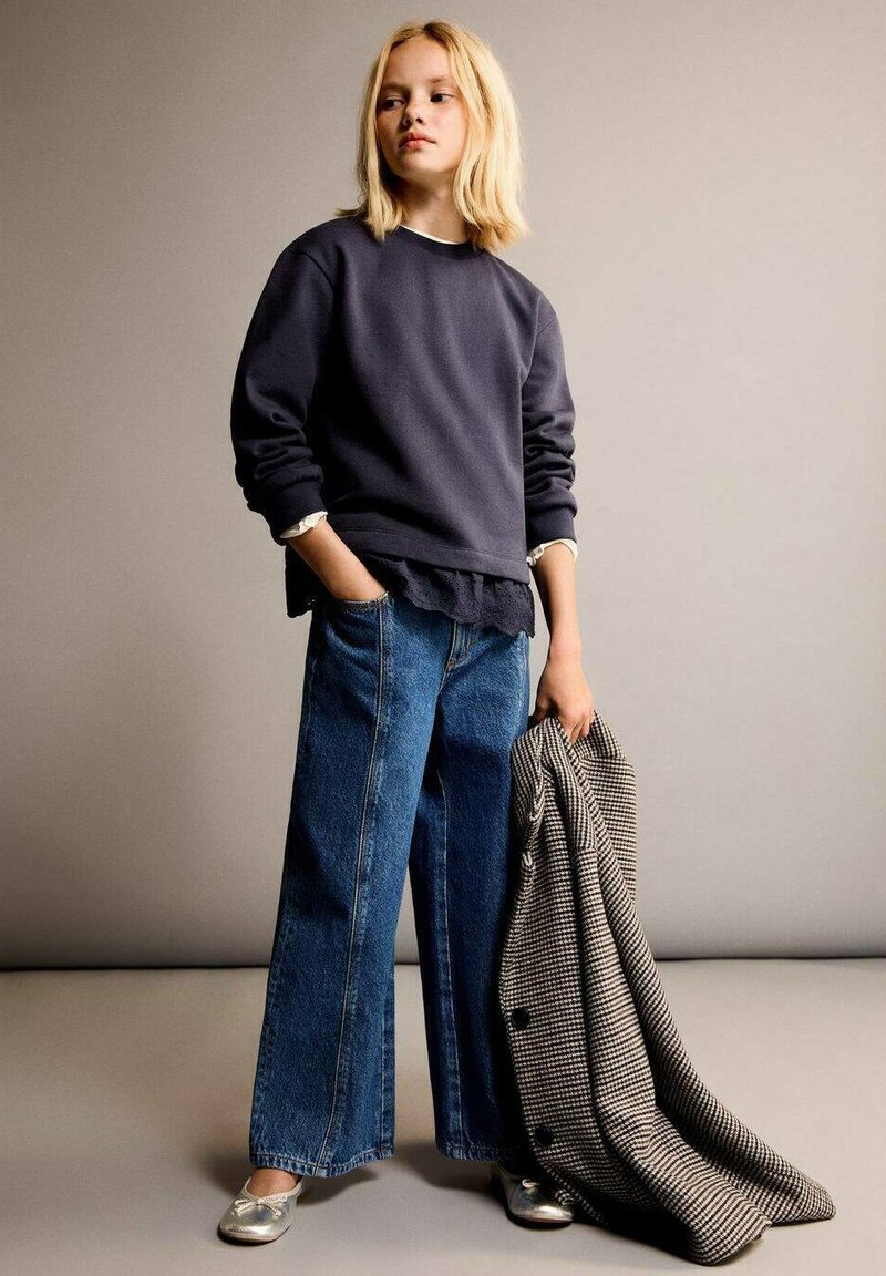 Mango Kids Mikina - royal blue