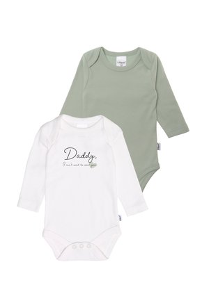 I CANT WAIT TO MEET YOU 2 PACK - Body - grün weiss
