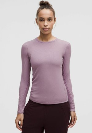lululemon HOLD TIGHT LONG SLEEVE - Langærmet T-shirt - lavender lux