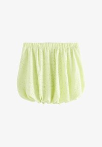 Sélectionné, lime green broderie