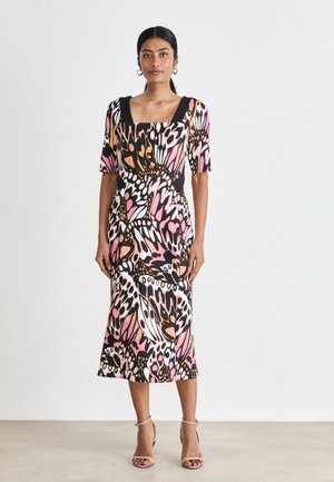Jersey dress - multi-coloured