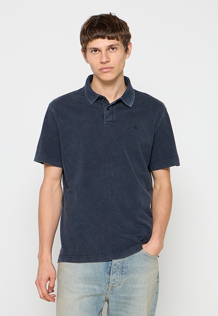 Replay Poloshirt donkerblauw