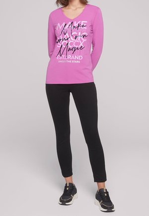 Langarmshirt - berry