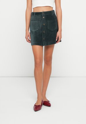 ONLAMAZING PING PONG SKIRT - Mini suknja - green gables