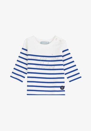 Armor lux MA 1ERE MARINIÈRE - T-shirt à manches longues - blanc/etoile