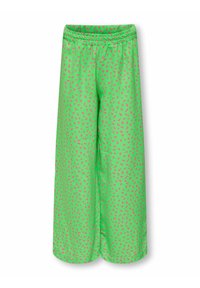 ONLY GIRLS WIDE FIT PRINT - Kalhoty - summer green